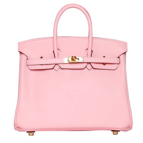 pink Hermes handbags